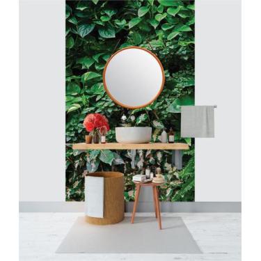 Imagem de Papel de Parede 3D Painel 1,5M Folhas Jiboia Dolar Vivo Adesivo realis