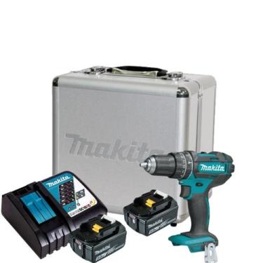 Imagem de Furadeira Parafusadeira 2bat 18v 5ah Dhp482 Makita Com Maleta