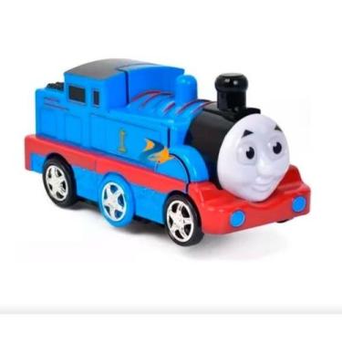 Imagem de Brinquedo Robô Trenzinho com Luz e Música  Trem Interativo que Anda - 