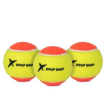 Imagem de Bola de Beach Tennis Drop Shot com 03 Unidades