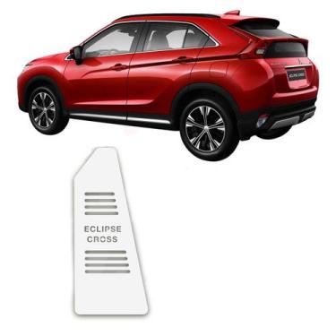 Imagem de Descanso de Pé ECLIPSE CROSS 2019 a 2022 Aço Escovado Prata - Sofistic