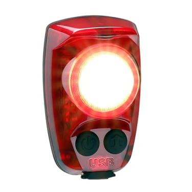 Imagem de Cygolite Lanterna traseira de bicicleta Hotshot Pro de 150 lúmens [versão de montagem rígida] - 6 modos noturno e diurno - velocidades de flash ajustáveis pelo usuário - design compacto - resistente à