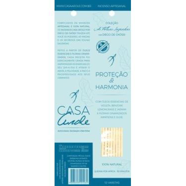 Imagem de INCENSO VARETA - CASA AROLE  PROTEÇÃO &amp HARMONIA 10 VARETAS - Arole