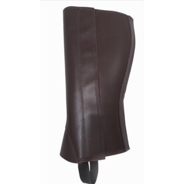 Imagem de Perneira Hípica de Couro Proteção Contra Picadas de Cobras Fabricação 