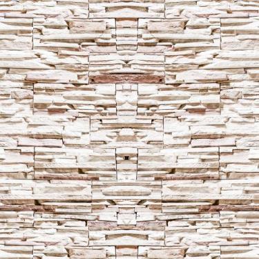 Imagem de Papel de Parede Adesivo Pedras Geométricas Cores Vivas Naturais - Vini