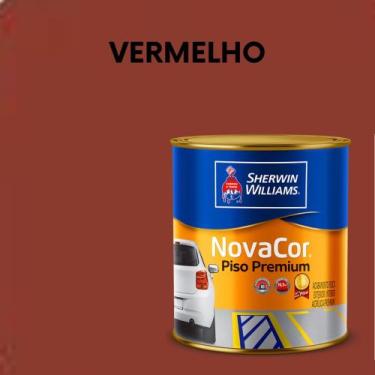 Imagem de Tinta Piso Novacor 3,6L - Sherwin Williams, Vermelho