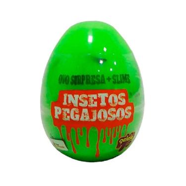 Imagem de Slime Insetos Pegajosos Ovo + Surpresa Gelelé