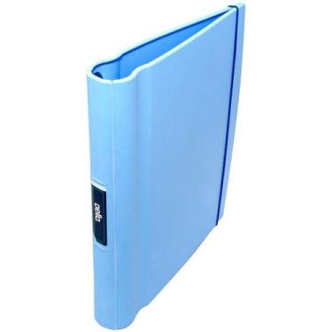 Imagem de Fichário Pasta Dello 4 Argolas Azul Pastel Ref. 5022.BP.0006 - Dello i