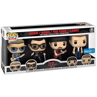 Imagem de Funko Pop! Rocks: U2 – Zoo TV – Adam/Bono/The Edge/Larry – Pacote com 4 bonecos de vinil