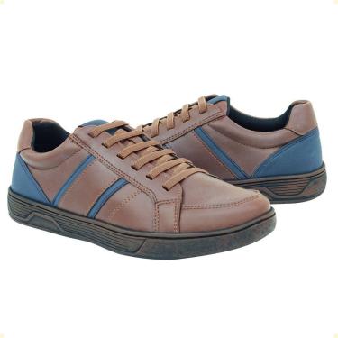 Imagem de Sapatênis Masculino Confortável Macio Resistente e Durável Cadarço de Elástico Só Calçar-Masculino