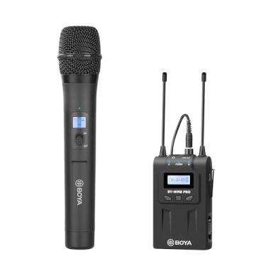 Imagem de Microfone de Mão Sem Fio Boya BY-WM8 Pro-K3 UHF - Profissional, Supercardióide, Ideal para Jornalismo e Produções Audiovisuais