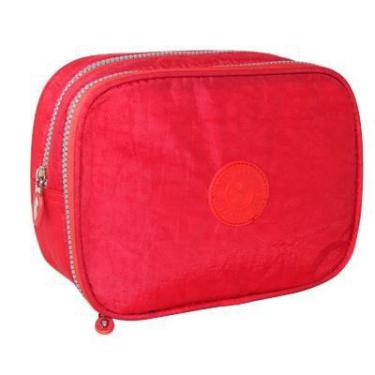 Imagem de Estojo Escolar 2 Divisórias Nylon Retangular Yepp MB13033-E, Vermelho