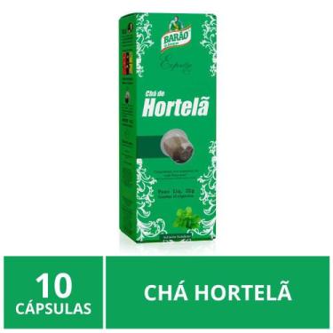 Imagem de Cápsulas para Nespresso Barão de Cotegipe, Chá Hortelã
