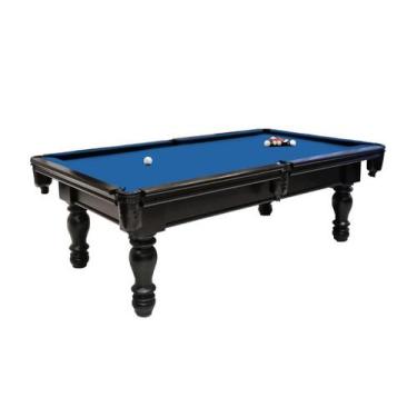 Imagem de Mesa de Sinuca/Bilhar Alto padrão - 1,96x1,06 - Nelson Bilhares, Azul 