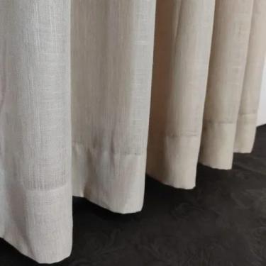 Imagem de Cortina Trilho Suíço Duplo Gaze Linho+blackout 6,00x2,70 - Salvatex Co