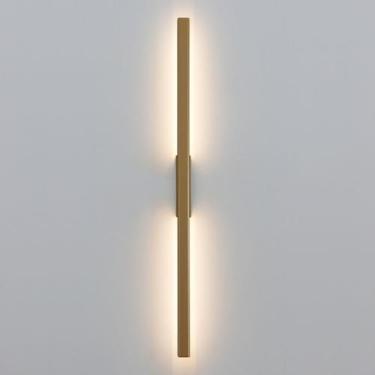 Imagem de Arandela LuminaLux Fit ALX02 Luz indireta Led Linear Bivolt, Dourado L