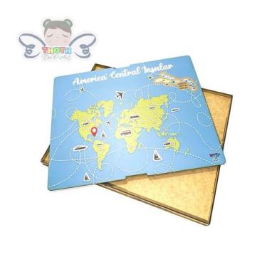 Imagem de Caixa para Mapa da América Central Insular - Thoth
