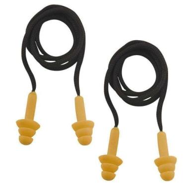 Imagem de KIT 2 Protetor Auditivo Copolímero Plug Cordão Vonder Epi