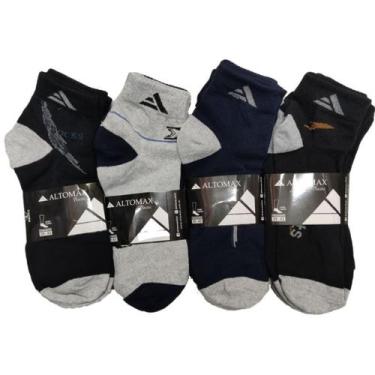 Imagem de Kit 9 Pares de Meias Cano Curto-Masculina - Altomax, 9 unidades