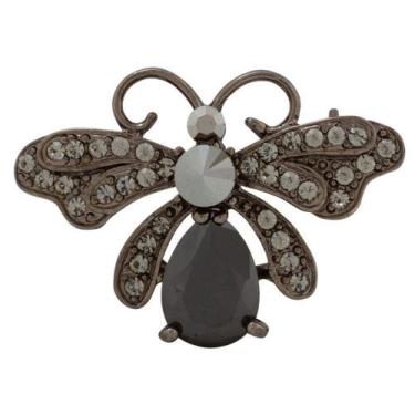 Imagem de Broche Strass Vespa BRG0043 - Akasaki, Grafite, Black