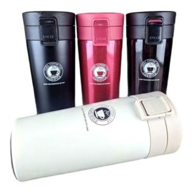 Imagem de Copo Termico Vacuo Café Suco Chá Quente Caneca C/ Insufor - ZEM