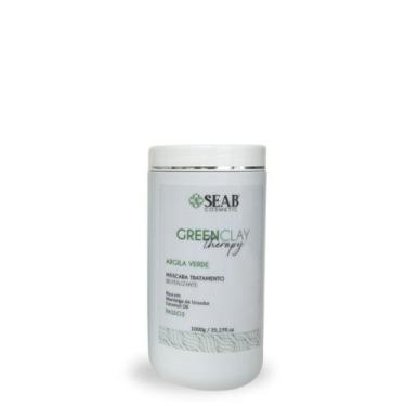 Imagem de Máscara Esfoliante Terapia Cap. Detox Argila Verde Prof - Seab Cosmeti