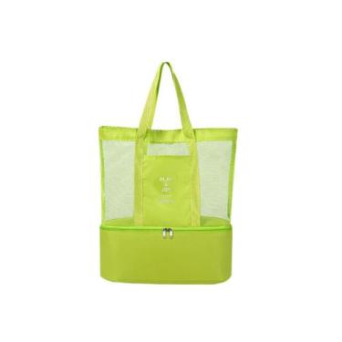 Imagem de Bolsa Térmica Lancheira com Alça para Praia e Piquenique - Bogu By Sis