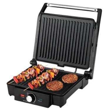 Imagem de Chapa Elétrica Com Prensa Duo Grill Mr. Cheff 220v Agratto