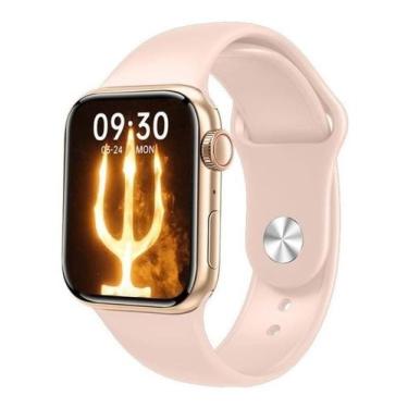 Imagem de Relogio Inteigente Smartwatch M26 Plus Rosa Feminino Envio Imediato - 