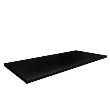 Imagem de Tampo para Gabinete 160cm Flamingo Cisne 154x53 Cozimax Preto Texturiz
