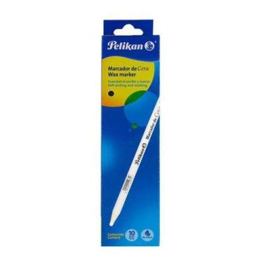 Imagem de Lápis De Cera Pelikan Branco 10 Unidades