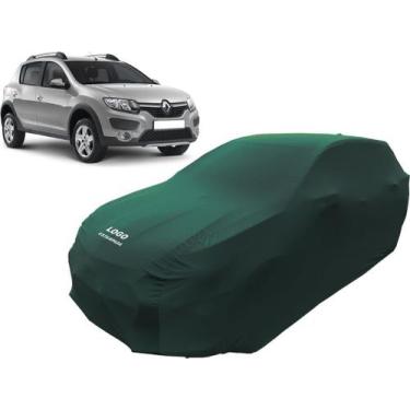Imagem de Capa Automotiva Para Renault Sandero Stepway Tecido Lycra - Mz, Verde