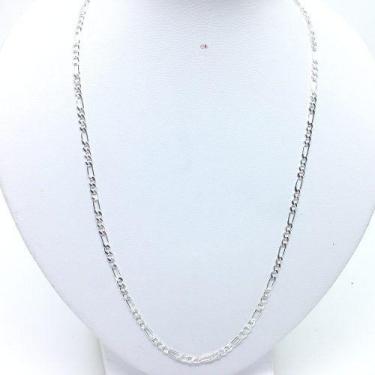 Imagem de Corrente Cordão Masculino 3 Em 1 3mm X 60cm Em Prata 925 - Michester, 