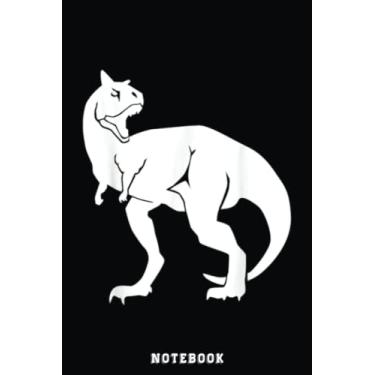 Imagem de Carnotaurus dinosaur Notebook: Cute Trendy Dinosaur Wide Ruled Paper Notebook Journal | Pretty Wide Blank Lined Workbook for Teens Kids Students Girls for Home School College for Writing Notes