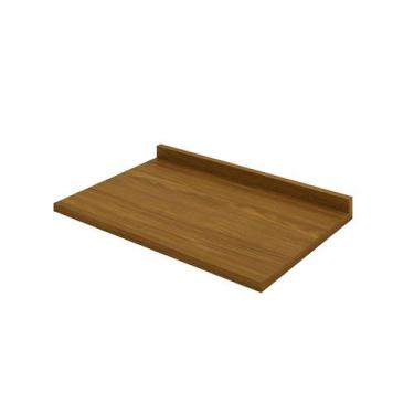 Imagem de Tampo para Balcão 80 Cm Requinte Nature - Henn, Marrom, Moderno