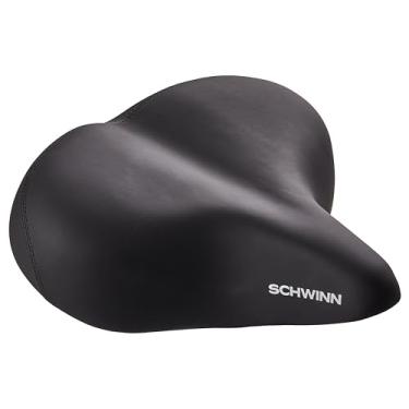 Imagem de Schwinn Cruise Plus Selim de pelúcia para bicicleta, preto