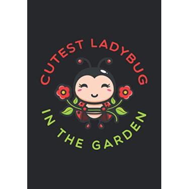 Imagem de A4 Notizbuch liniert mit Softcover Design: Cutes Ladybug Gärtner Marienkäfer Insekt Geschenk Käfer: 120 linierte DIN A4 Seiten