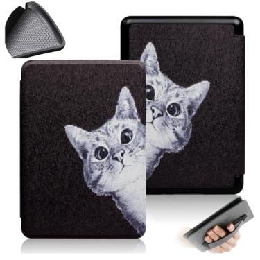 Imagem de GUKSRASO Capa para Kindle Paperwhite (7", 12ª Geração, Release 2024) e Kindle Colorsoft Signature Edition com Tira de Alça de Mão TPU Soft Traseiro Com a Função Automotor/Sleep