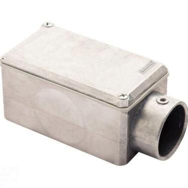 Imagem de Condulete Fixo 1.1/2" Tipo "e" - Com Tampa / Sem Rosca / Sem Pintura T