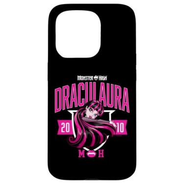 Imagem de Capa para iPhone 15 Pro - Monster High Draculaura Collegiate