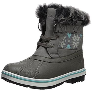 Imagem de Bota infantil Northside Brookelle Fashion, Gray/Blue, 2 Little Kid