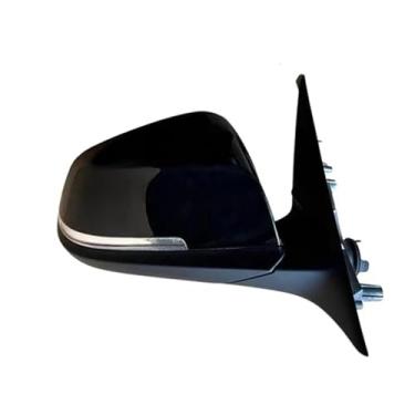 Imagem de Acessórios para montagem de espelho retrovisor lateral de carro compatíveis com BMW Série 3 F30 2011 2012-2018 Espelho lateral automático com aquecimento elétrico dobrável(Black Right)