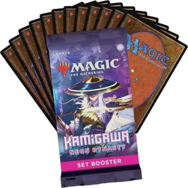 Imagem de Magic: The Gathering Set Booster Pack Lot MTG Kamigawa Neon Dynasty