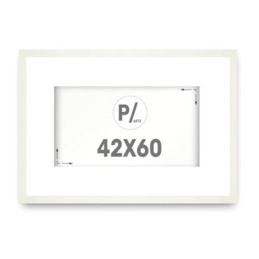 Imagem de Moldura Para Poster Imagem Foto A2 42x60 Cm Com Paspatur