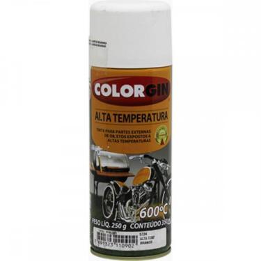 Imagem de Spray Colorgin Alta Temp Branco 5724 350Ml, Branco