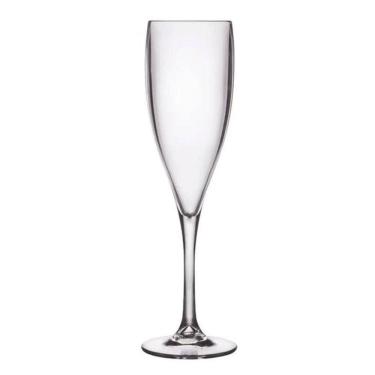 Imagem de Taça De Champanhe Acrílico Transparente 180ml