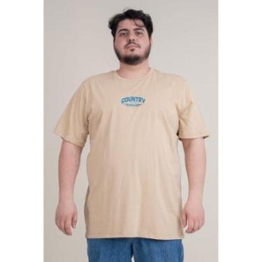 Imagem de CAMISETA MASCULINA TEXAS FARM - CM631 - DO G3 AO G4 - BEGE AREIA-Masculino