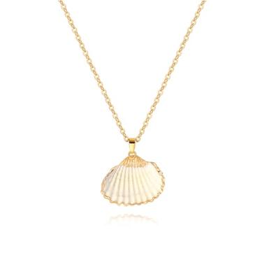 Imagem de CANEVINKA Colar feminino com pingente de moeda de ouro 18K com bússola delicada e girassol, corrente personalizada, joia em camadas, 21mm*26mm, Banhado a ouro, Arenito