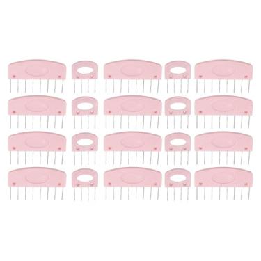 Imagem de 20pcs Kit de Bloqueio de Malha, Bloqueando Os Pentes de Bloqueio para Bloquear tricô, crochê, Agulhas de Bloqueio, Ferramentas de Bloqueio de tricô, Projetos de Bordados, 4 Pinos