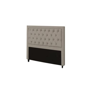 Imagem de Cabeceira Baronesa Plus King Size 1950mm Veludo Adar Castor - Simbal